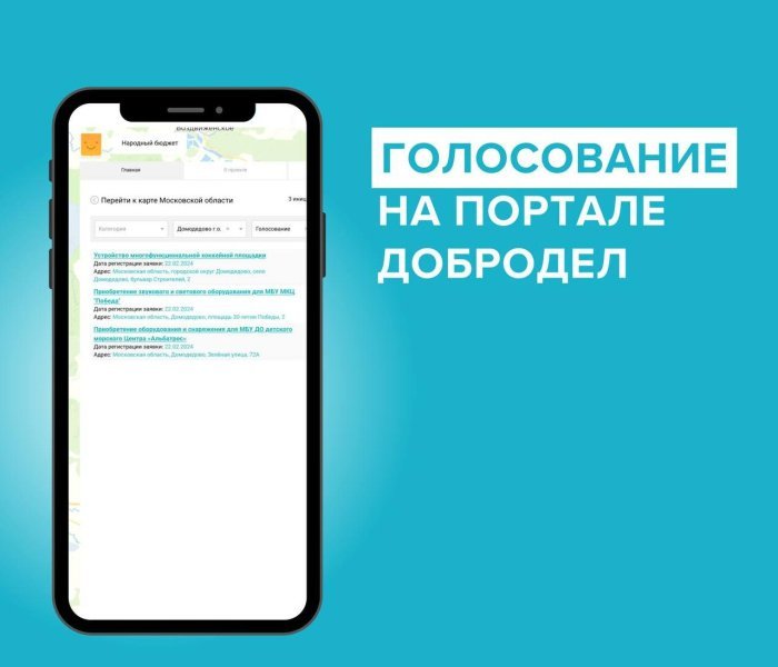 Голосование за проекты инициативного бюджетирования